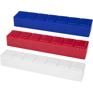 Logo trade corporate gifts image of: Dose 7-day multi-vitamin organiser