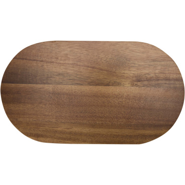 Logo trade business gift photo of: Edge acacia wood serving tray
