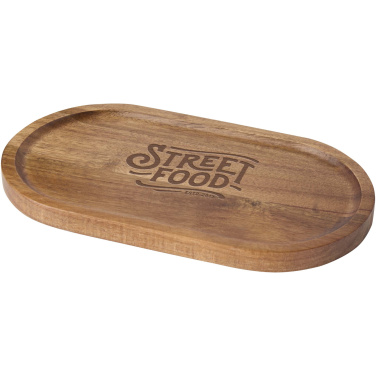 Logo trade advertising product photo of: Edge acacia wood serving tray