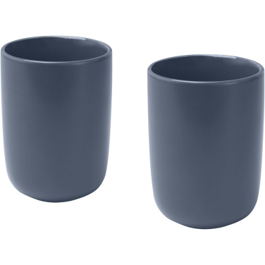 Logo trade promotional gift photo of: Male 350 ml ceramic cups - set of 2