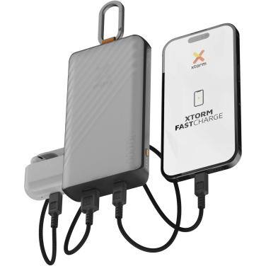 Logotrade corporate gift image of: Xtorm XG2S101 Go2 10.000 mAh 15W solar power bank with light
