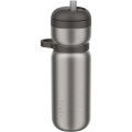 Mepal Twist 600 ml insulated sport bottle, Solid black