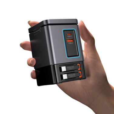 Logotrade business gifts photo of: Urban Vitamin Sacramento 105W GAN charger+retractable cables