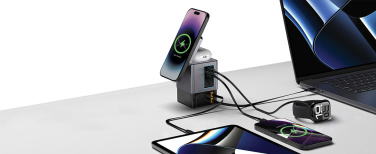 Logotrade corporate gift picture of: Urban Vitamin Sacramento 105W GAN charger+retractable cables