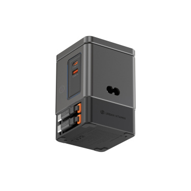 Logo trade promotional items picture of: Urban Vitamin Sacramento 105W GAN charger+retractable cables