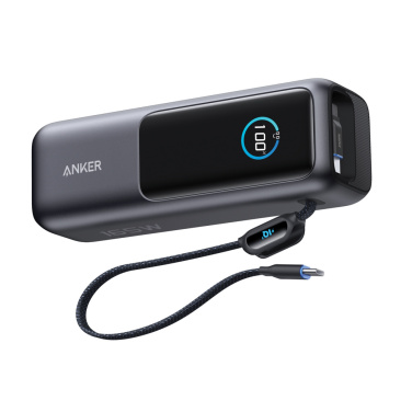 Logotrade business gift image of: Anker Power Bank 25.000 mah 165W, Built-in retractable cable