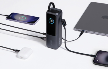Logo trade promotional products picture of: Anker Power Bank 25.000 mah 165W, Built-in retractable cable