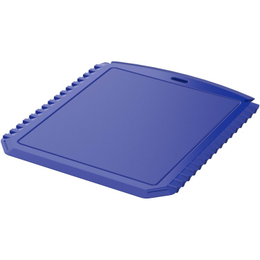 Logo trade business gift photo of: Thrym rectangular recycled plastic ice scraper