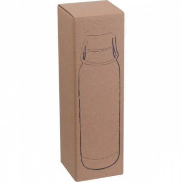 Logo trade business gift photo of: Stainless steel water bottle BORGHOLM