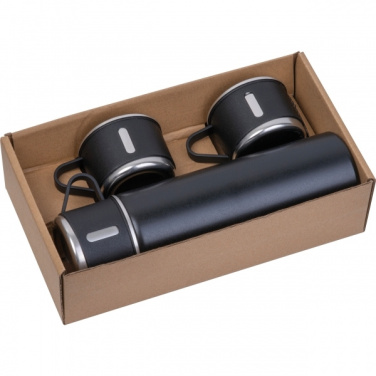 Logo trade promotional giveaways picture of: Insulated bottle set ICELAND