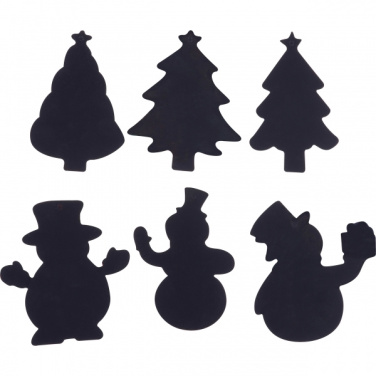 Logotrade advertising product image of: Scratch-off Christmas ornaments SOUTH POLE