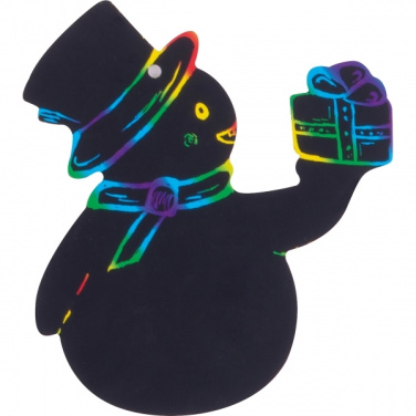 Logotrade advertising products photo of: Scratch-off Christmas ornaments SOUTH POLE