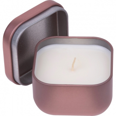 Logotrade promotional merchandise image of: Candle in tin PRAGUE