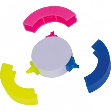 Logotrade advertising product picture of: 3-in-1 Highlighter ANDORRA