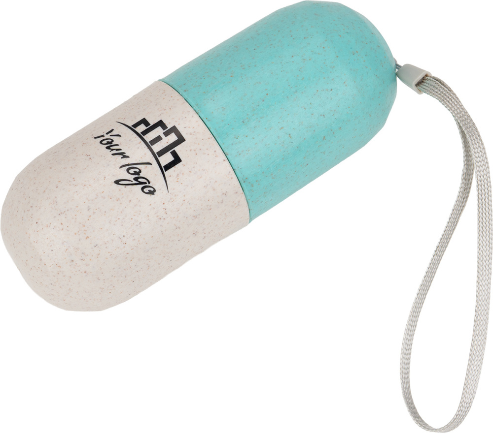 Logo trade promotional giveaways image of: Pillbox