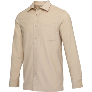 Logo trade promotional item photo of: Alum corduroy unisex shirt