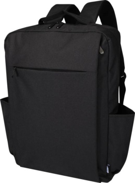 Logotrade promotional gift image of: Libra 15” GRS recycled laptop backpack 15L