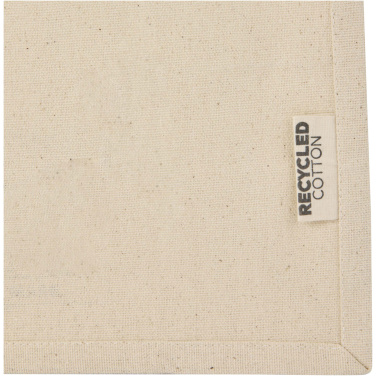 Logotrade advertising product image of: Odessa 220 g/m² GRS recycled cotton mini gusset tote bag 9L