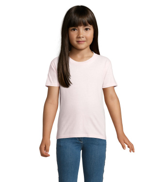 Logo trade promotional merchandise image of: PIONEER KIDS T-SHIRTORGANIC