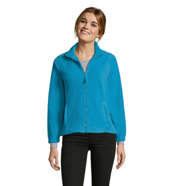 Logotrade corporate gift image of: NORTH WOMEN ZIPPED FLEECE