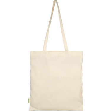 Logotrade promotional gift image of: Odisha 100 g/m² OCS organic tote bag 7L