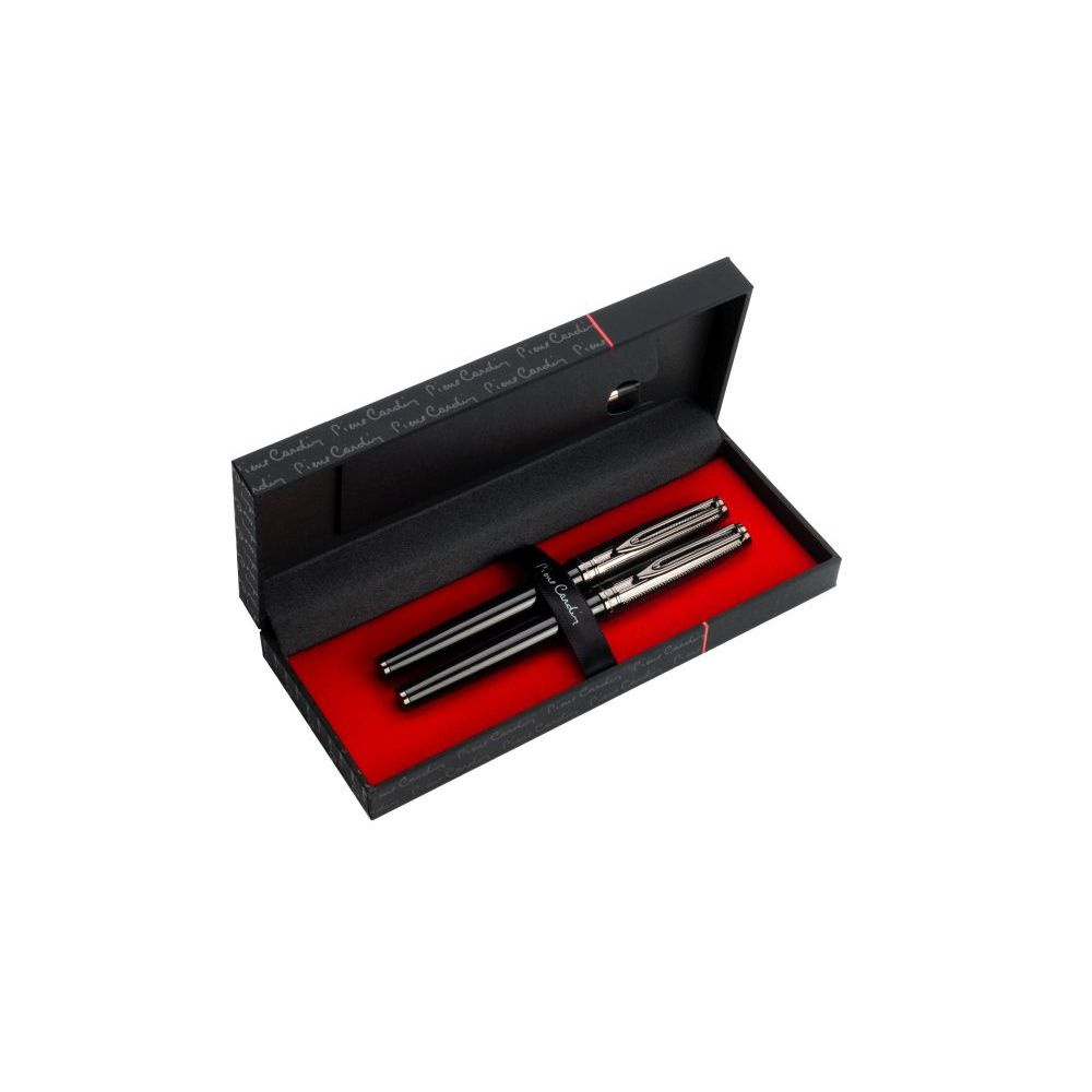 Logotrade promotional item image of: Writing set rollerball pen and fountain pen ODETTE Pierre Cardin