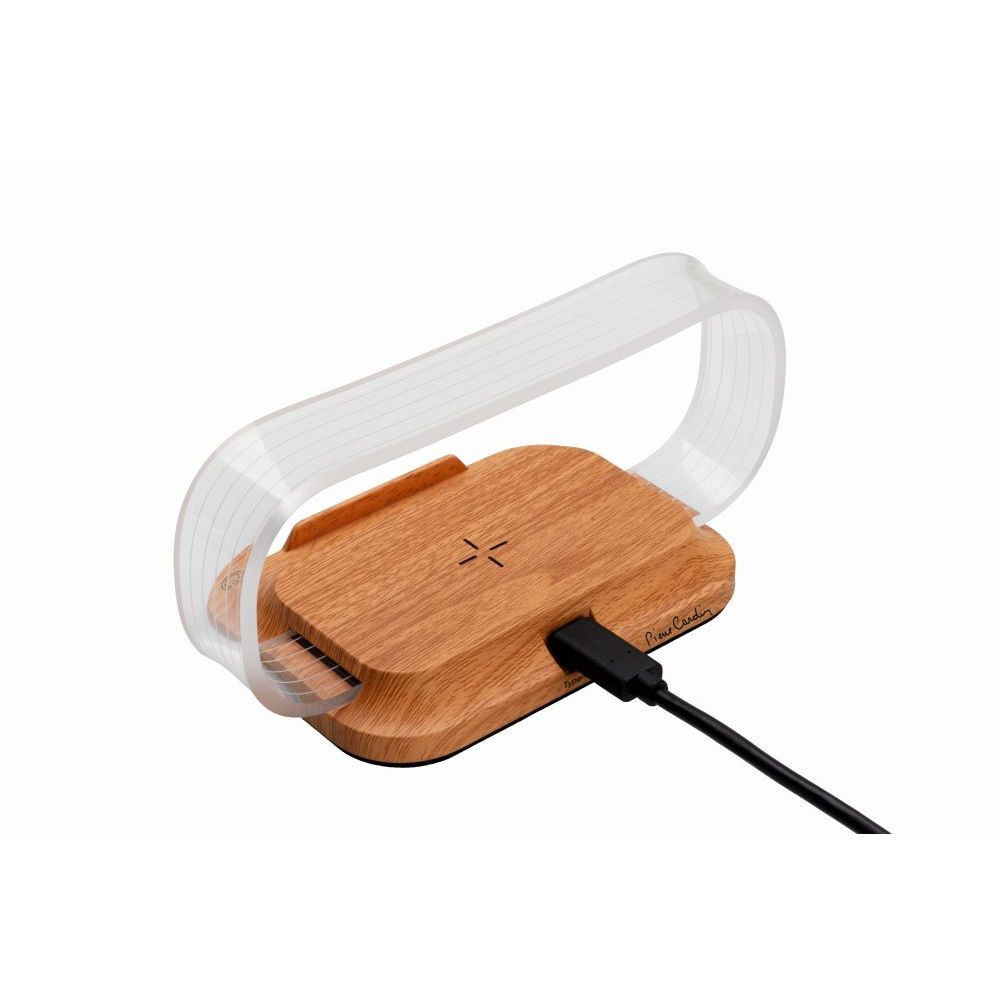 Logotrade promotional items photo of: Phone stand with wireless charger JEROME Pierre Cardin