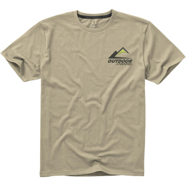 Logo trade business gifts image of: Nanaimo short sleeve men's t-shirt
