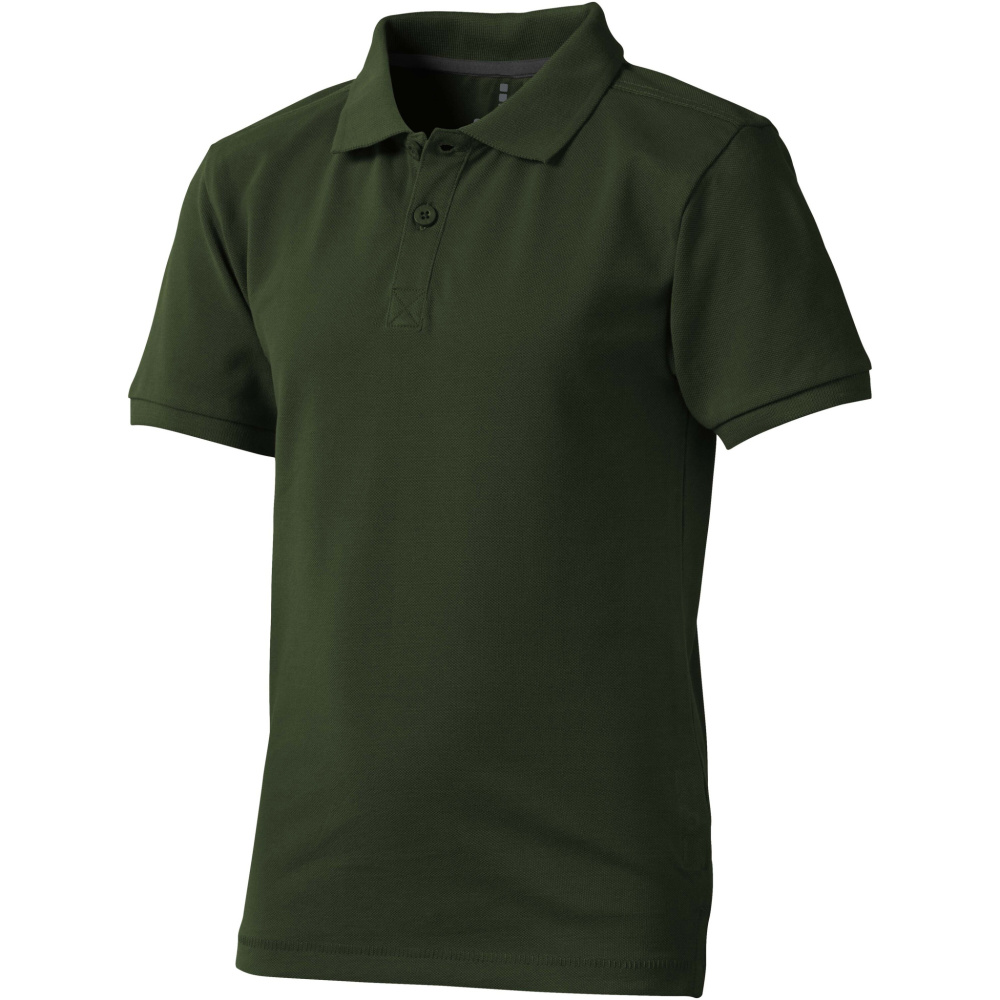 Logo trade corporate gift photo of: Calgary short sleeve kids polo