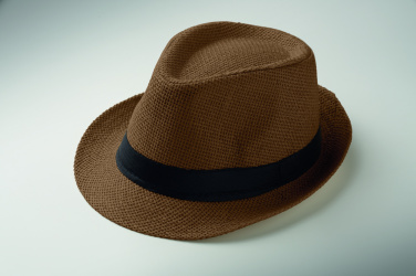 Logo trade advertising products picture of: Paper straw hat