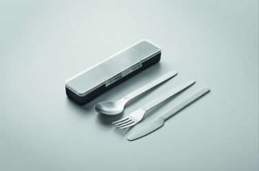 Logotrade promotional gift image of: Stainless steel cutlery set