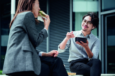 Logo trade corporate gifts image of: Cooler lunch bag