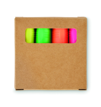 Logo trade advertising products image of: Highlighter set