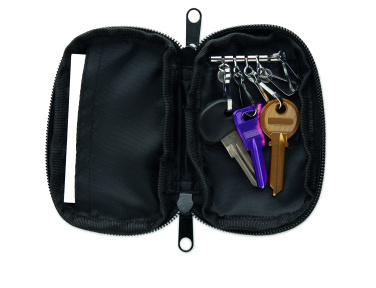 Logo trade promotional giveaways picture of: Key case in 300D RPET