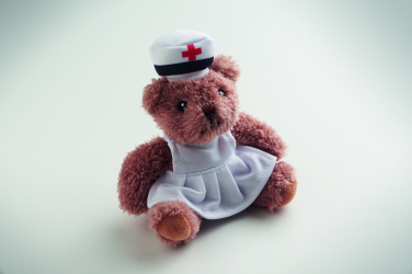 Logo trade promotional gift photo of: Teddy bear plush nurse