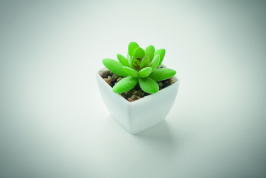 Logo trade business gift photo of: Mini artificial plant