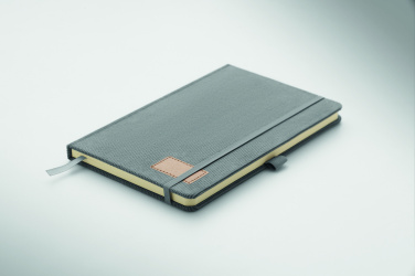 Logo trade promotional gift photo of: A5 notebook hard RPET cover