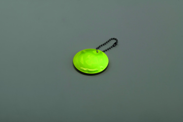 Logotrade promotional merchandise picture of: Round reflective keyring