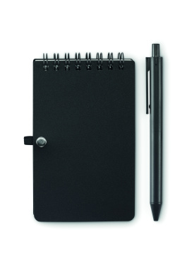 Logo trade business gifts image of: Water repellent notepad