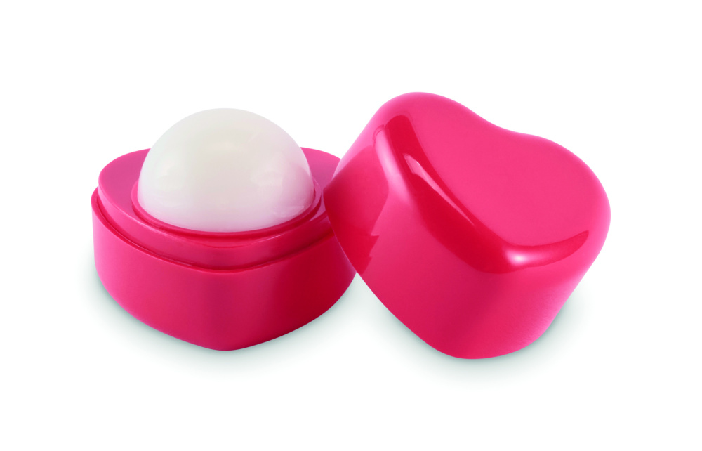 Logotrade promotional merchandise image of: Heart shape vegan lip balm
