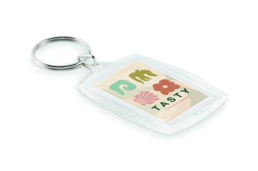 Logo trade corporate gift photo of: Classic acrylic keyring