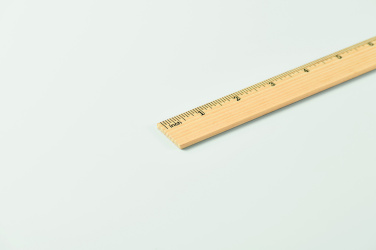 Logo trade business gift photo of: Wooden ruler 30cm
