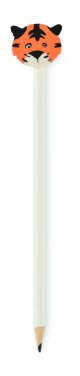 Logotrade promotional product picture of: Wooden pencil in animal shape