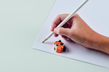 Logo trade advertising products image of: Wooden pencil in animal shape