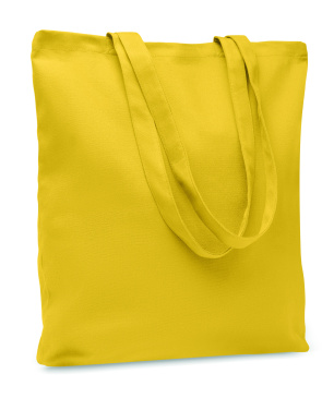 Logo trade promotional giveaways picture of: 270 gr/m² Canvas shopping bag