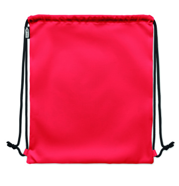 Logotrade corporate gift picture of: Large drawstring bag 300D RPET