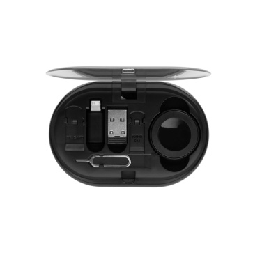 Logo trade business gift photo of: Chargevix RCS rplastic Multi-functional 60W charging set