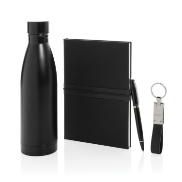 Logotrade promotional giveaway picture of: Swiss Peak RCS deluxe business gift set w/ water bottle