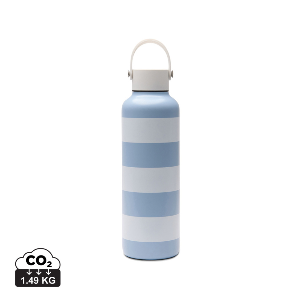Logo trade corporate gifts picture of: VINGA Lagoa RCS SS bottle 600 ML