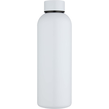 Logo trade business gifts image of: Spring 750 ml sublimation RCS recycled single wall stainless steel water bottle